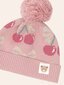 Huxbaby Cherry Bow Beanie - Dusty Pink (Pre-Order)