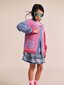 Huxbaby Colour Block Huxette Cardi - Strawberry Multi (Pre-Order)