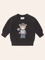 Huxbaby Motorsport Hux Panel Sweatshirt - Soft Black (Pre-Order)