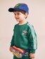 Huxbaby Racer Stripe Sweatshirt - Emerald (Pre-Order)