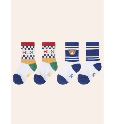 Huxbaby 2Pk Hux Sport Sock - Multi (Pre-Order)