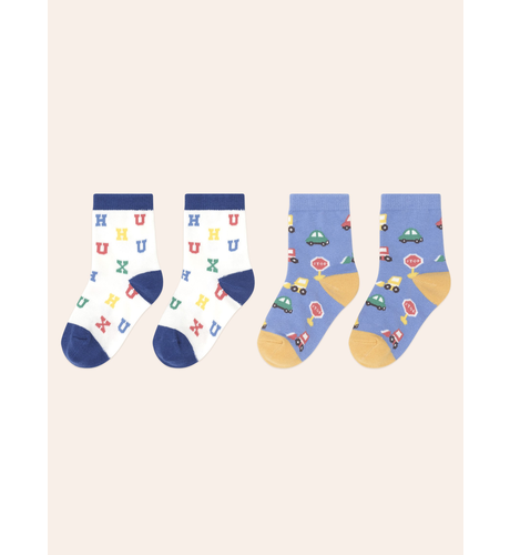 Huxbaby 2Pk Hux Sock - Multi (Pre-Order)