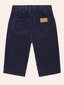 Huxbaby Cord Wide Leg Pant - Navy (Pre-Order)