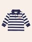 Huxbaby Varsity Hux Polo - Navy/Almond Milk (Pre-Order)