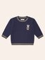 Huxbaby Baller Hux Tipped Pullover - Ember Multi Navy (Pre-Order)