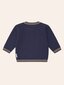 Huxbaby Baller Hux Tipped Pullover - Ember Multi Navy (Pre-Order)