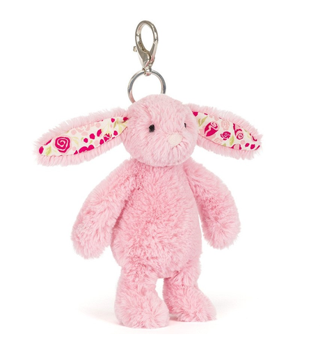 Jellycat Blushkin Blossom Bunny Bag Charm