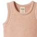 Nature Baby Merino Knit Vest - Rose Dust Chunky Knit