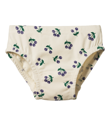Nature Baby Jersey Knickers - Winter Berry Print