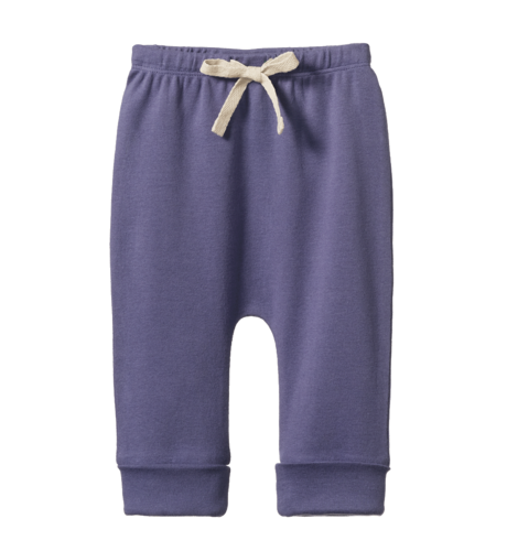 Nature Baby Drawstring Pants - Heron