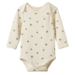 Nature Baby L/S Bodysuit Pointelle - Winter Berry Print