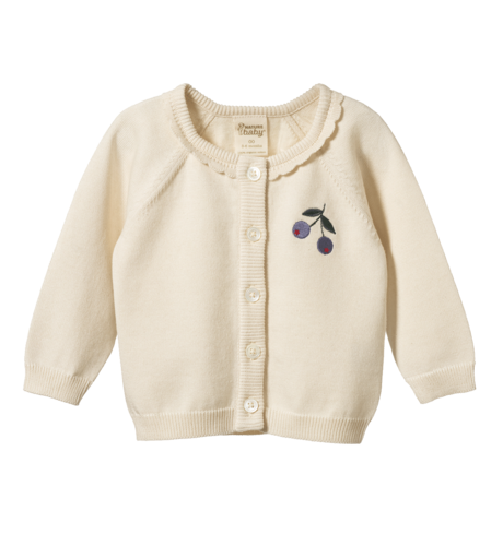 Nature Baby Piper Cardigan - Winter Berry