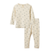 Nature Baby 2Pc L/S Pyjama Set Pointelle - Winter Berry Print