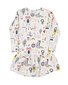 Kissed By Radicool Forest Doodle Frill Dress (Pre-order)
