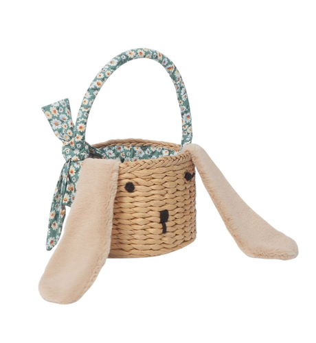 Mimi & Lula Green Floral Easter Basket