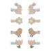 Mimi & Lula Easter Mini Pastel Hair Clips