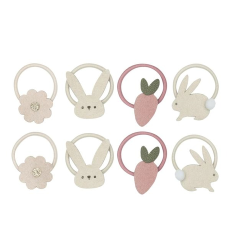 Mimi & Lula Bunny & Flower Hair Pony's