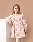 Bebe Dotti Print Smock Dress