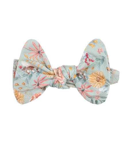 Bebe Olive Green Print Headband