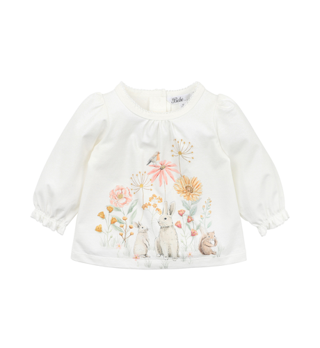 Bebe Olive Scene Baby Tee