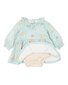 Bebe Winnie Organic Overlay Baby Dress