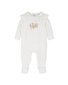 Bebe Emmy Velour Zip Onesie