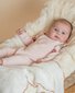 Bebe Emmy Organic Hand Emb. Knitted Romper
