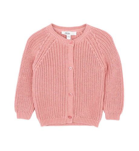 Bebe Gemma Organic Chunky Rib Baby Cardi