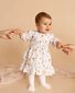 Bebe Gemma Organic Shirred Baby Dress