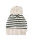 Bebe Otto Stripe Organic Knitted Beanie