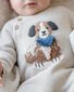Bebe Otto Organic Knitted Dog Romper