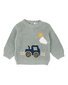 Bebe Hunter Tractor Knitted Baby Jumper