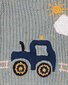 Bebe Hunter Tractor Knitted Baby Jumper