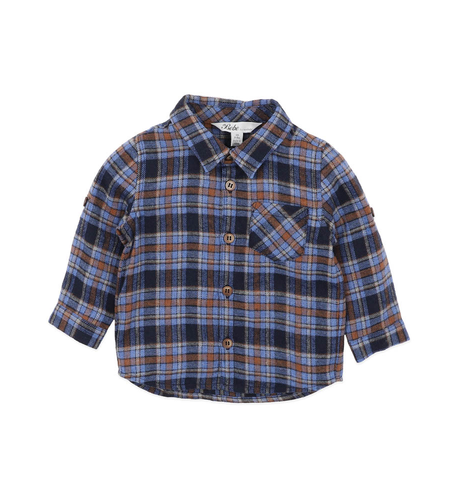 Bebe Hunter Check L/S Baby Shirt