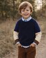Bebe Jake Block Knitted Jumper