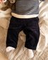 Bebe Jake Navy Pull On Baby Pants