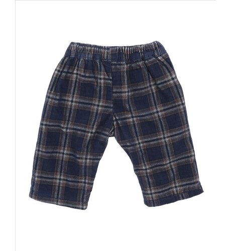 Bebe Jake Check Cord Pull On Baby Pants