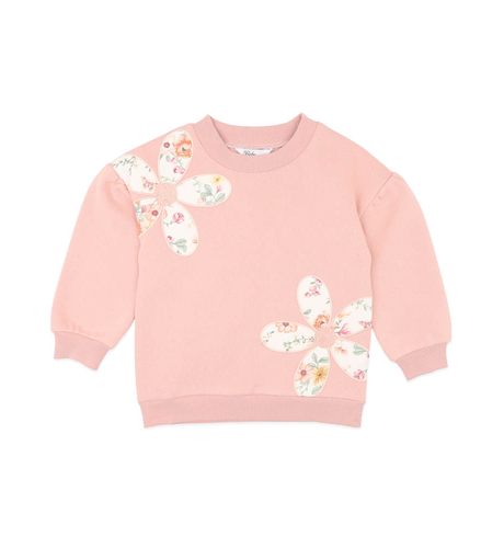 Bebe Emmy Flowers Sweatshirt