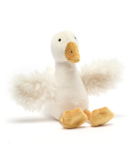 Nana Huchy Snowy The Goose Rattle