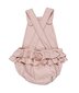 Flower Frenchie Playsuit-Rose Dust
