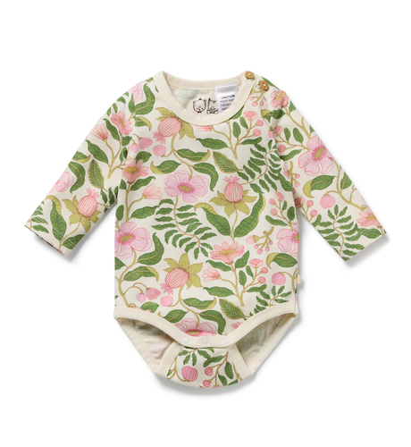 Ma Fleur Organic L/S Bodysuit