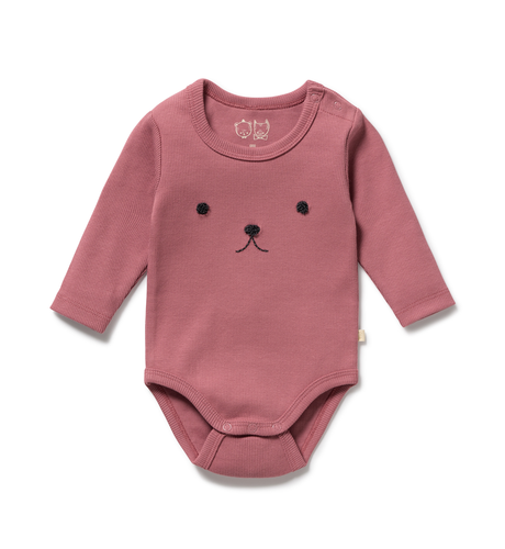 Plum Organic Rib L/S Bodysuit
