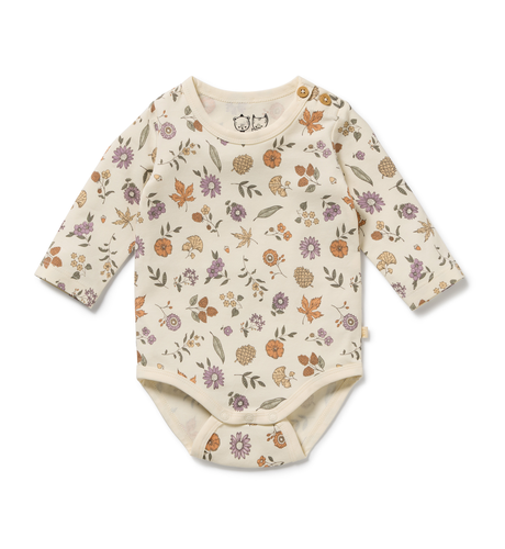 Maple Glow Organic L/S Bodysuit
