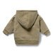 Olive Organic Terry Hooded Sweat