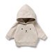 Oatmeal Organic Terry Hooded Sweat