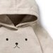 Oatmeal Organic Terry Hooded Sweat