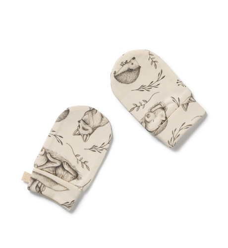 Foxglove Forest Organic Mittens