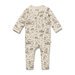 Foxglove Forest Organic Zipsuit with Feet