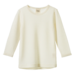 Nature Baby Merino Wool L/S Cloud Tee Pointelle - Natural