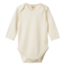 Nature Baby Merino Wool L/S Bodysuit - Natural